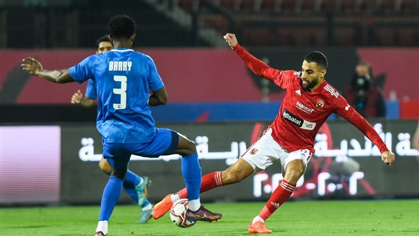 جانب من مباراة الأهلي