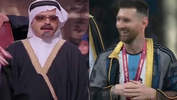 ميسي ومحمد هنيدي