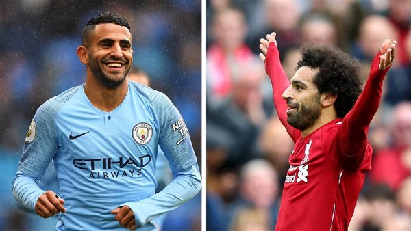 رياض محرز ومحمد صلاح