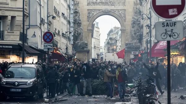 لقطات من الاحتجاجات