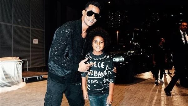 محمد رمضان ونجله