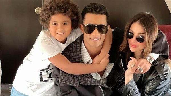 محمد رمضان وعائلته