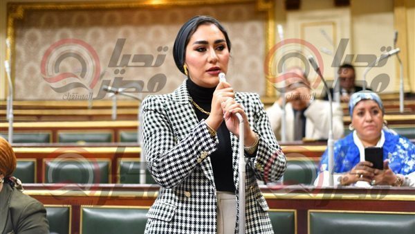 النائبة أية فوزي