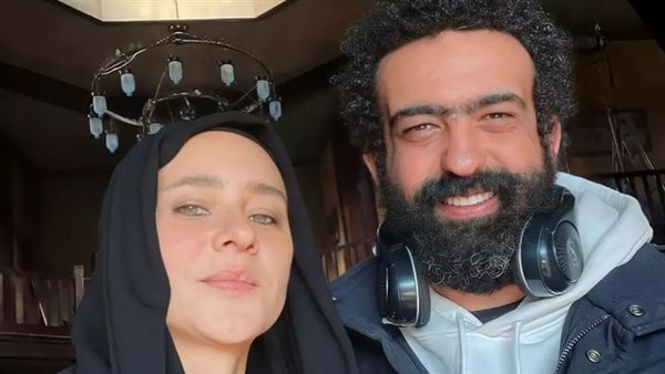 نيللي كريم ومحمد