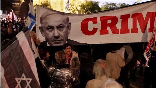مظاهرات ضد نتنياهو