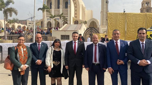 حزب العدل يشارك الأقباط