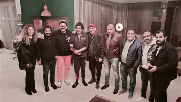 محمد منير ونجوم الفن