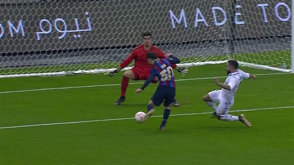 جانب من المباراة