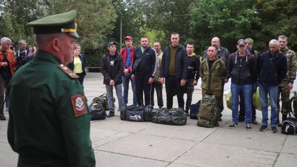 جنود روس قبل توجههم