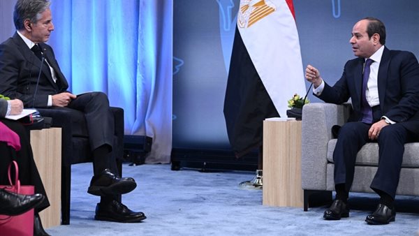 الرئيس السيسي وبلينكن
