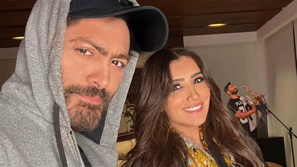 مي عمر وتامر حسني