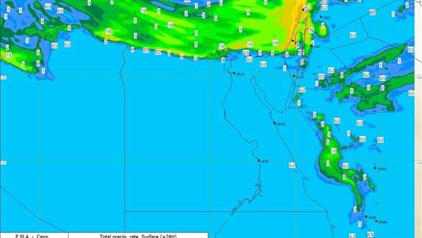سقوط الأمطار 
