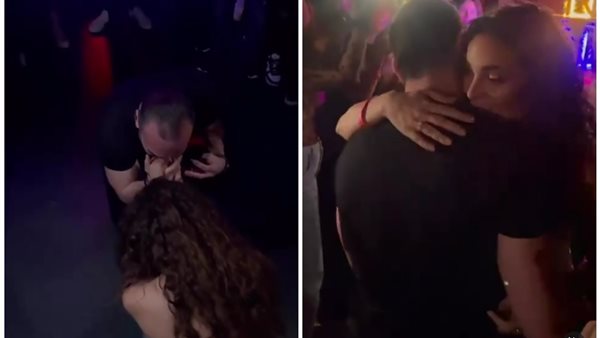 نادين نسيب نجيم وخطيبها