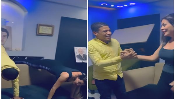 دومينيك وعامل النظافة