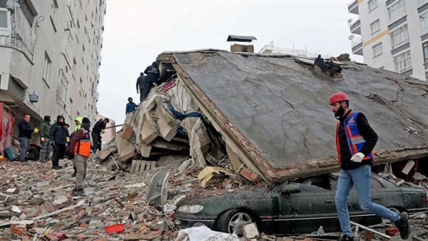آثار زلزال تركيا