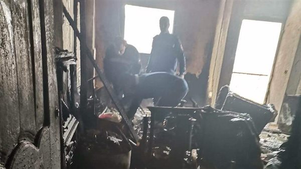 حريق شقة - ارشيفية