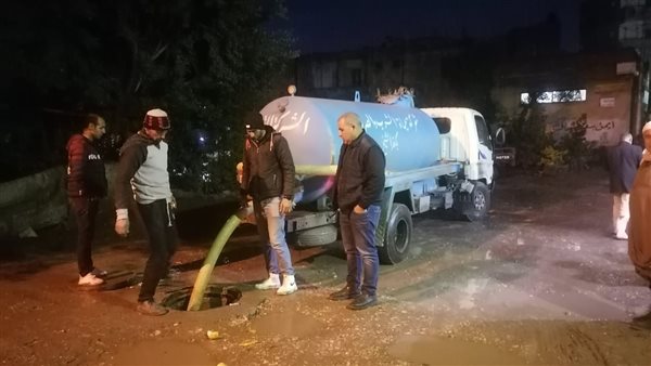 رفع مياه الأمطار