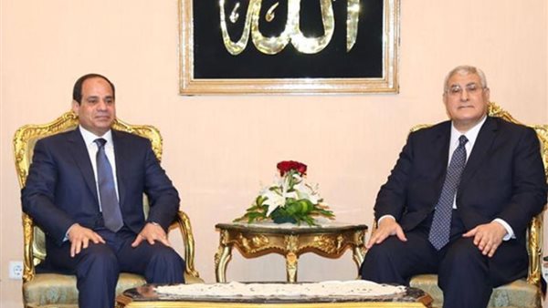 الرئيس السيسى والمستشار
