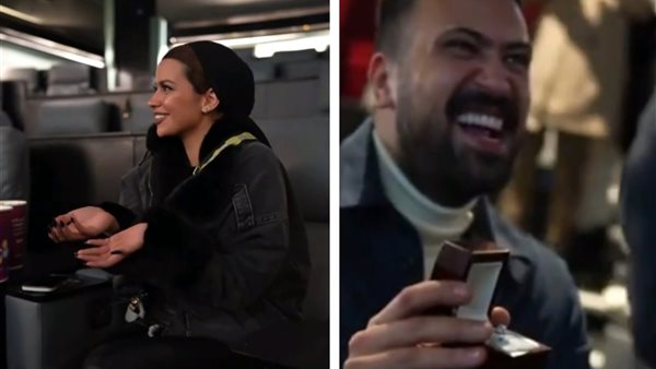 عمرو راضي وخطيبته