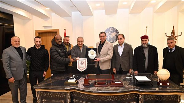 جانب من الزيارة 