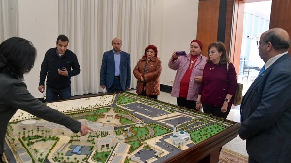 جانب من الزيارة