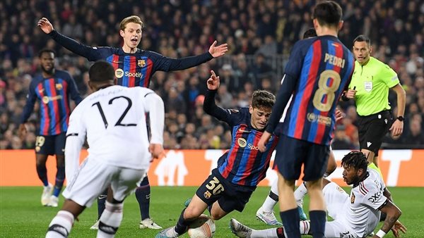 جانب من المباراة