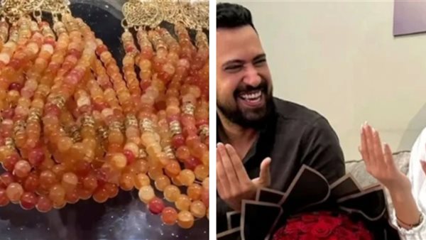 عمرو راضي وخطيبته