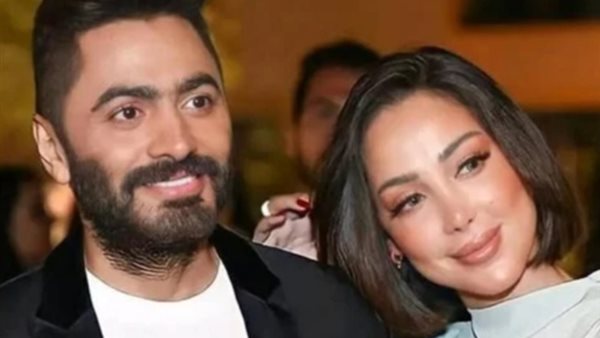 تامر حسني وبسمة بوسيل