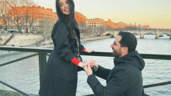 ماريتا الحلاني وخطيبها