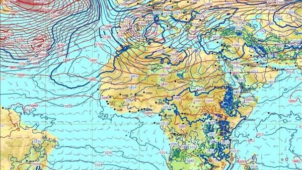 حالة الطقس اليوم