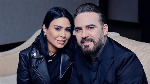 وائل جسار وزوجته