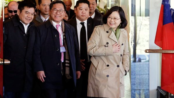 رئيسة تايوان تساي