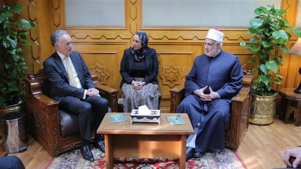 وكيل الأزهر مع الأمين