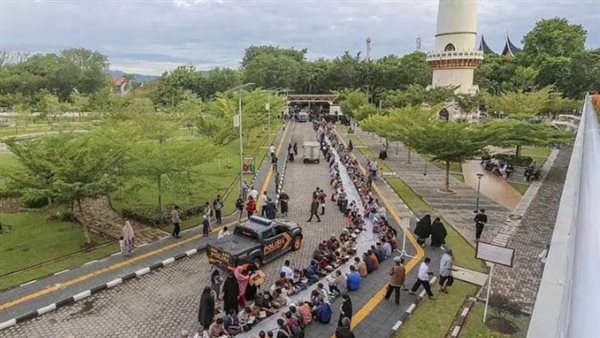 أكبر مائدة إفطار