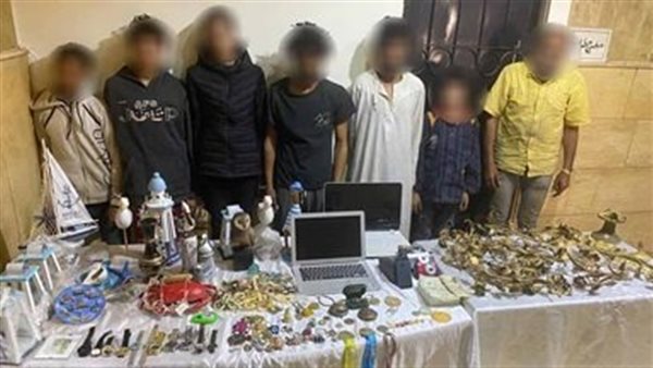 المتهمين والمسروقات