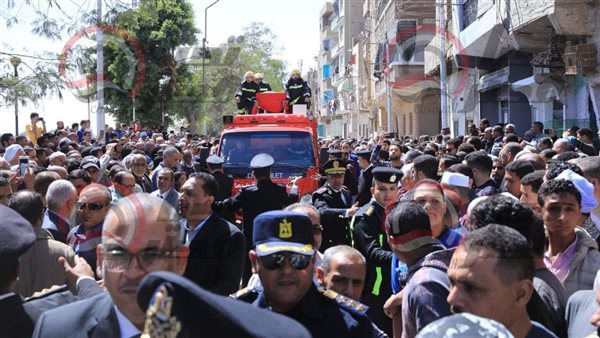 جنازة مدير أمن بورسعيد