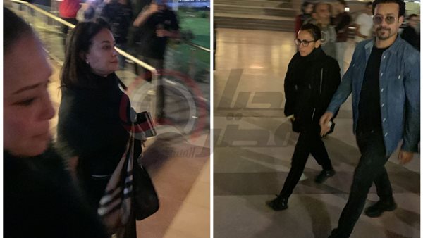 نجوم الفن في عزاء