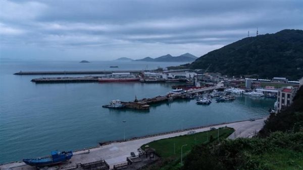 مرفأ بجزيرة فى تايوان
