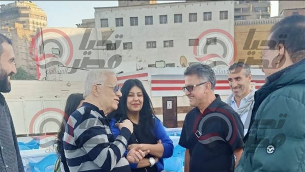 مرتضى منصور مع أوسوريو