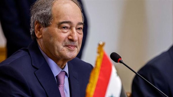 وزير الخارجية السوري