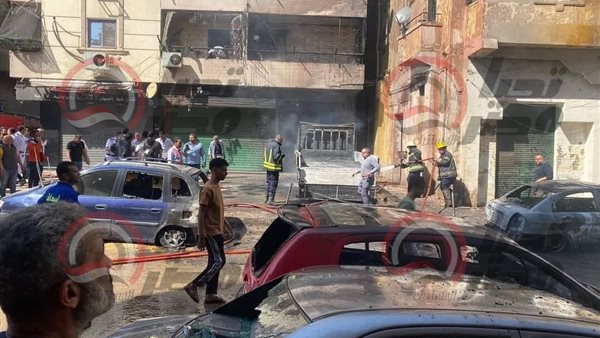 حريق شبرا مصر