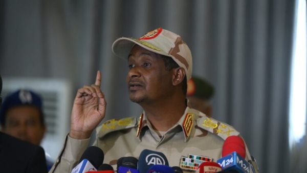 قائد مليشيات الدعم