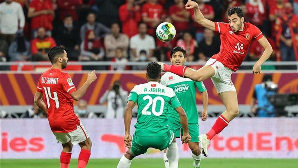 جانب من مواجهة الأهلي