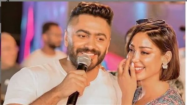 تامر حسني وبسمة بوسيل