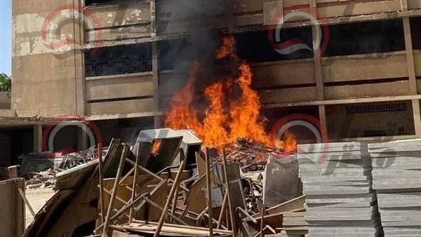 حريق كلية الهندسة