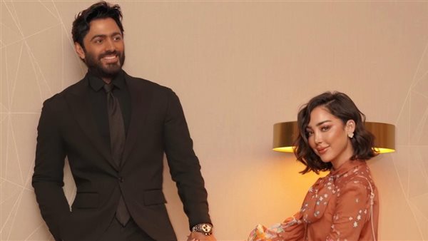 تامر حسني وبسمة بوسيل