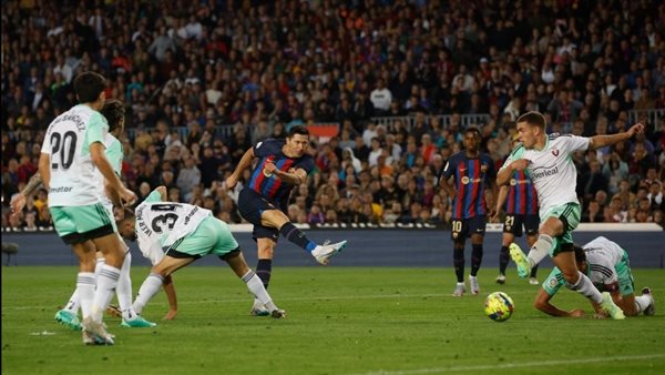 جانب من المباراة