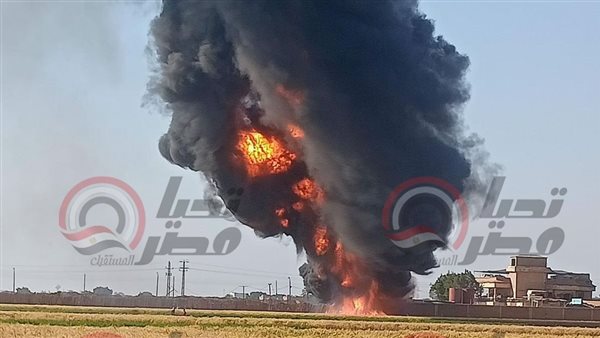 حريق مصنع الجيزة