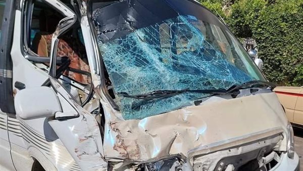 حادث سيارة ميكروباص