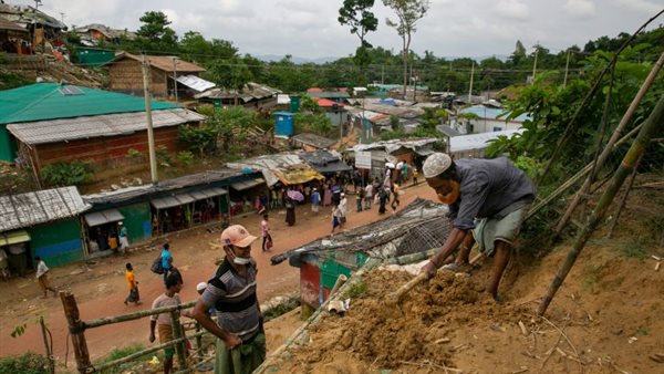 أحد مخيمات اللاجئين